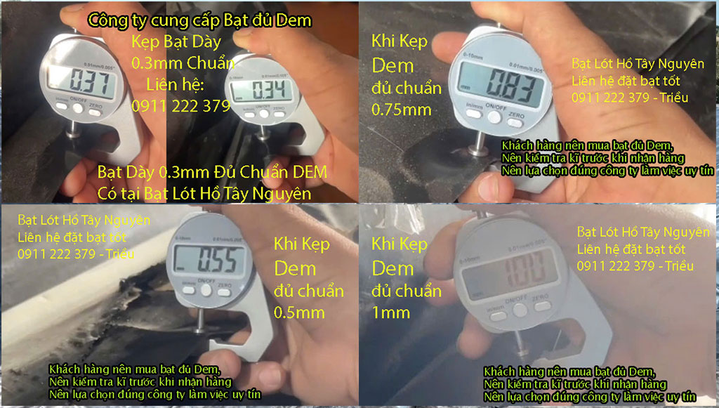 Bạt lót ao hồ HDPE chuẩn Đủ Dem